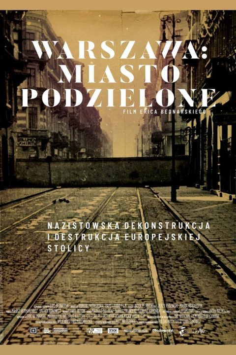 Plakát Warszawa: miasto podzielone