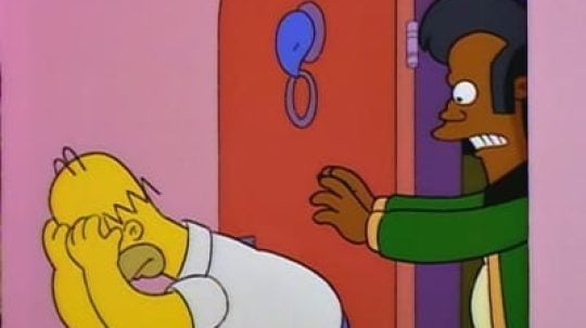 Simpsonovi - Homer a Apu