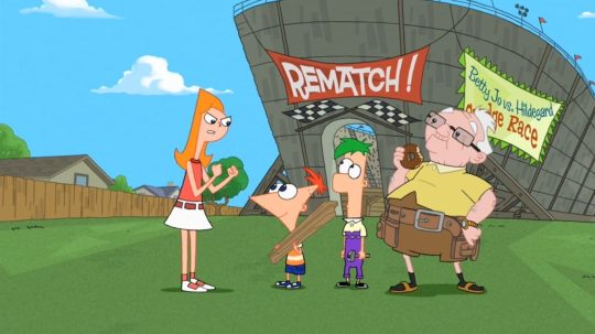 Phineas a Ferb - Na bruslích