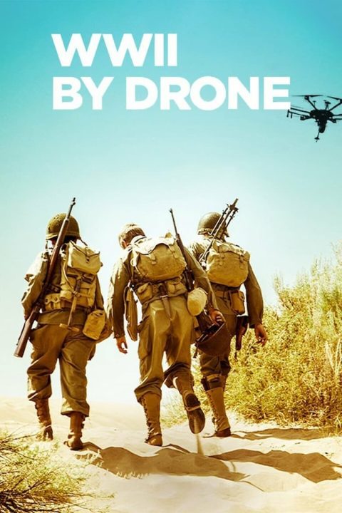 Plakát Druhá světová válka z dronu