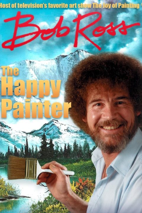 Plakát Bob Ross: The Happy Painter