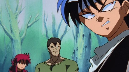 Yu Yu Hakusho – Velká Zkouška - Tři démoni! Hiei, Kurama a Góki