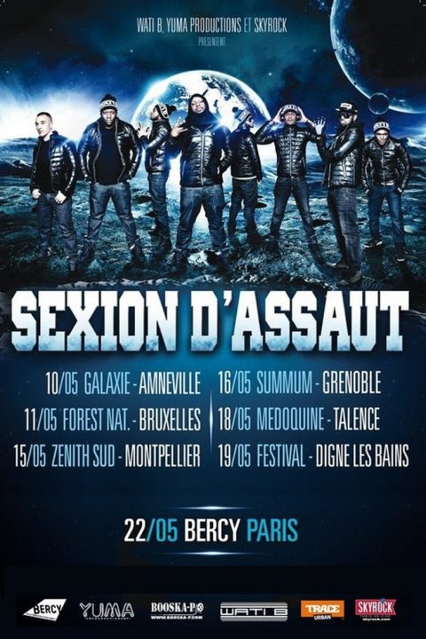 Plakát Sexion d'Assaut - L'apogée a Bercy