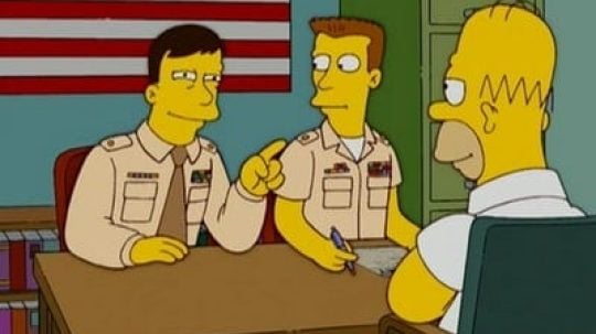 Simpsonovi - Osudy dobrého vojáka Homera