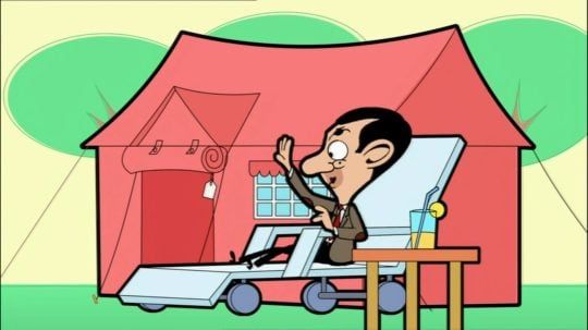 Mr. Bean: Animované příběhy - Táboření