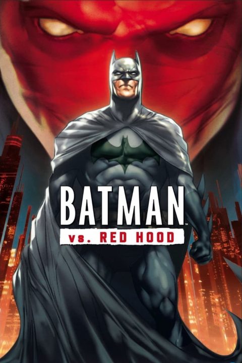 Plakát Batman vs. Red Hood