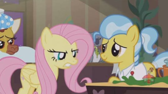 Můj malý Pony: Přátelství je magické - Fluttershy se do toho opře