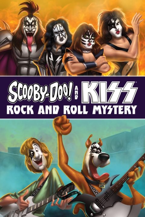 Plakát Scooby-Doo a skupina Kiss