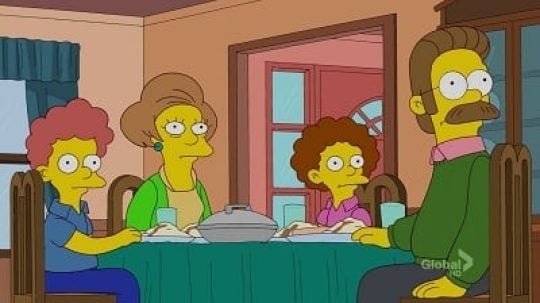 Simpsonovi - Tajnosti Neda a Edny