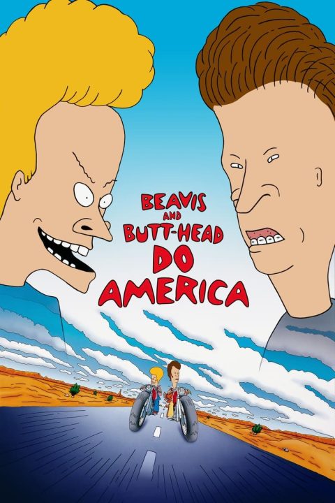 Plakát Beavis a Butt-head dobývají Ameriku