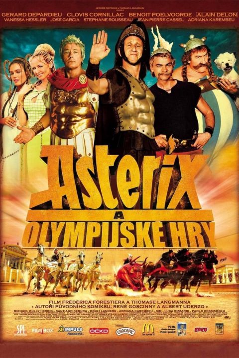 Plakát Asterix a Olympijské hry