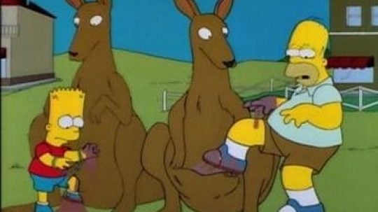 Simpsonovi - Bart versus Austrálie