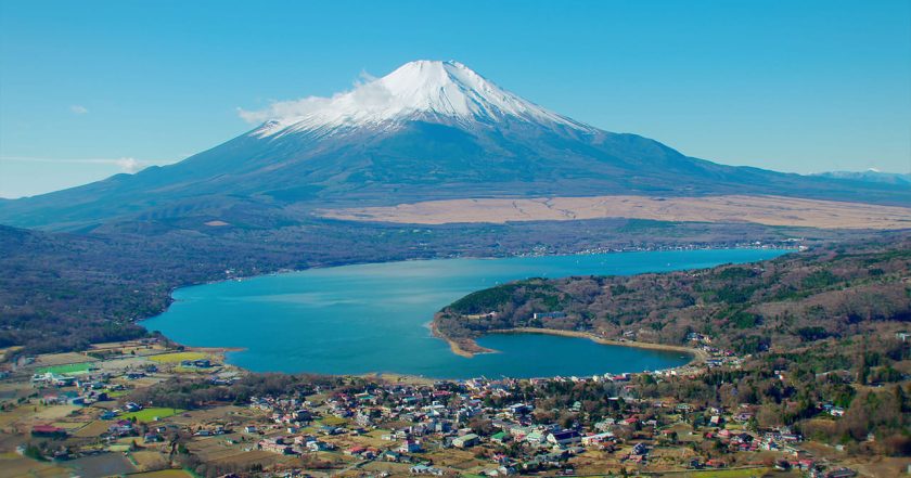 Japonsko z výšky