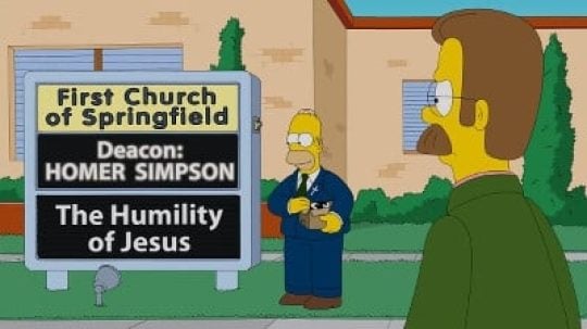 Simpsonovi - Služebník Páně