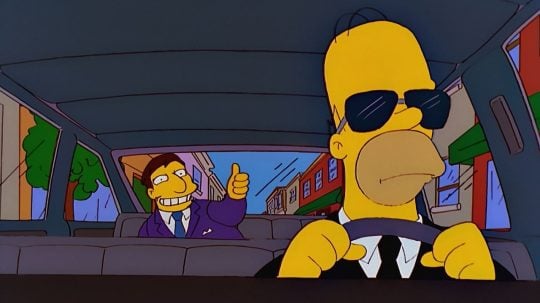 Simpsonovi - Střet s mafií