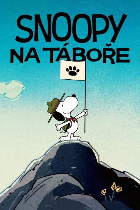 Plakát Snoopy na táboře