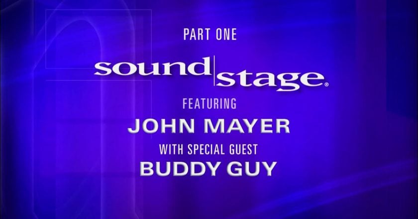 John Mayer - Live at Soundstage