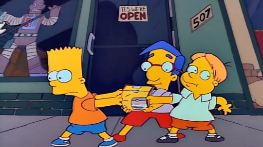 Simpsonovi - Drobné kiksy nad komiksy