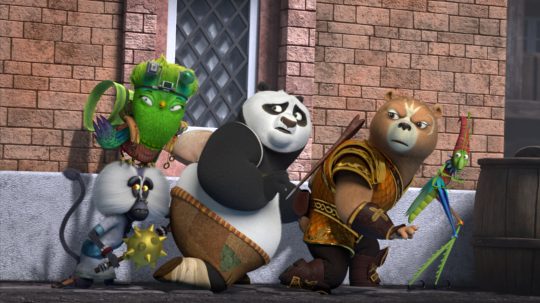 Kung Fu Panda: Dračí rytíř - Bennyho Otravníci