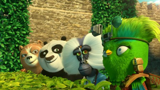 Kung Fu Panda: Dračí rytíř - Anglické zahájení