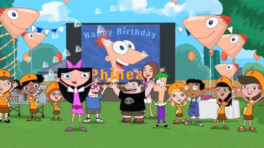 Phineas a Ferb - Narozeninová kliporama Phinease a Ferba