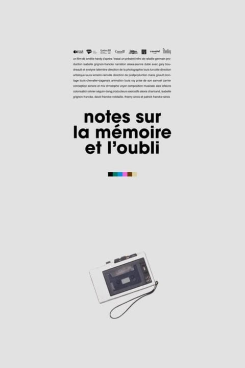 Plakát Notes sur la mémoire et l’oubli