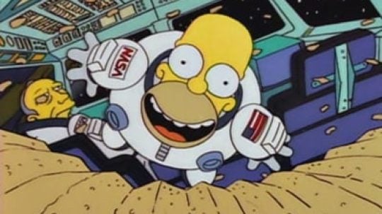 Simpsonovi - Hrdinný kosmonaut Homer