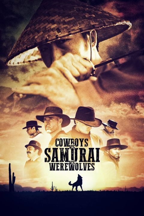 Plakát Cowboys vs Samurai vs Werewolves