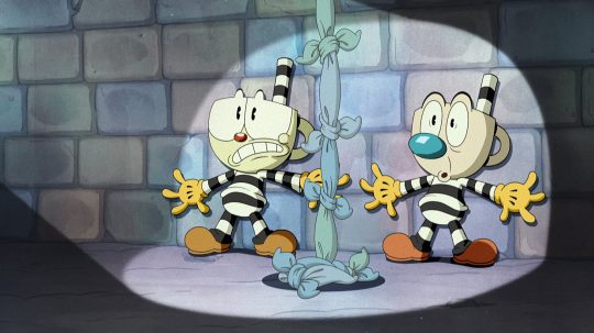 Cuphead na scénu! - Útěk z vězení