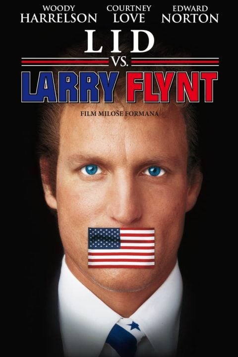 Plakát Lid versus Larry Flynt