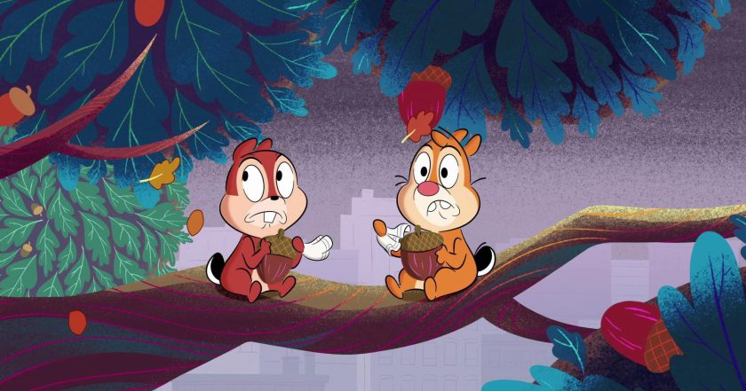 Chip a Dale: Život v parku