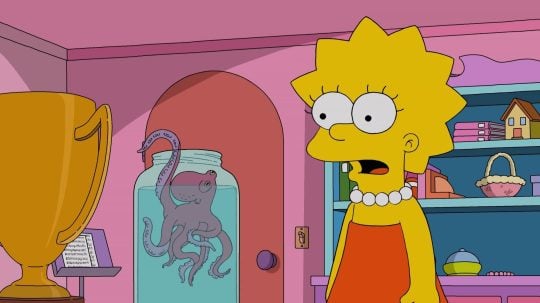 Simpsonovi - Moje učitelka chobotnice