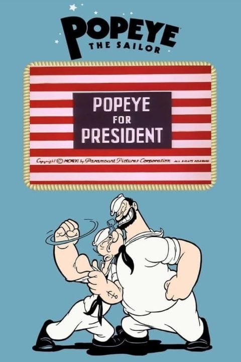 Plakát Popeye for President