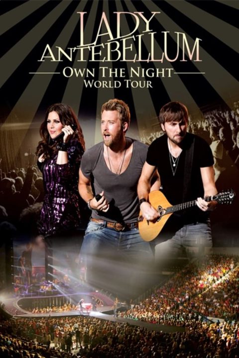 Plakát Lady Antebellum: Own the Night World Tour