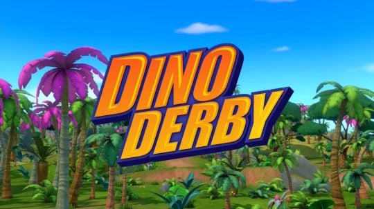 Plamínek a čtyřkoláci - Dino Derby