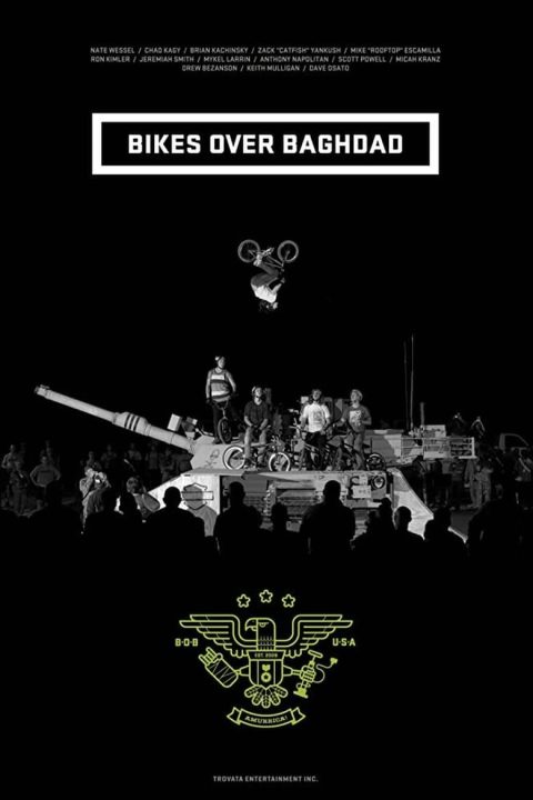 Plakát Bikes Over Baghdad