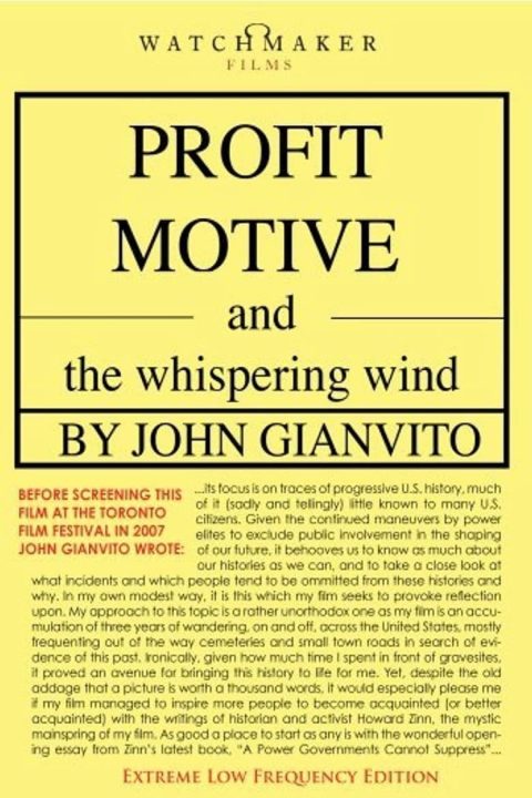 Plakát Profit Motive and the Whispering Wind