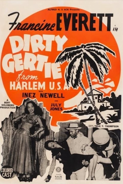 Plakát Dirty Gertie from Harlem U.S.A.