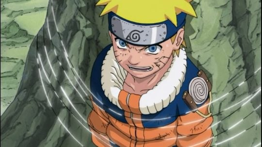 Naruto - Nedosahující křik