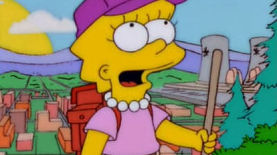 Simpsonovi - Líza na větvi