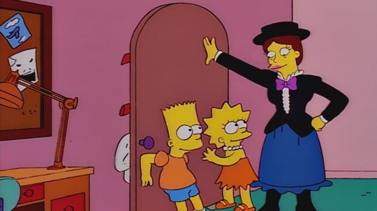 Simpsonovi - Himlhergotdonerveterkrucajselement