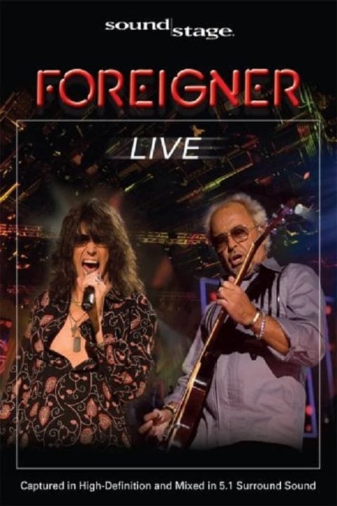 Plakát Foreigner ‎– Live