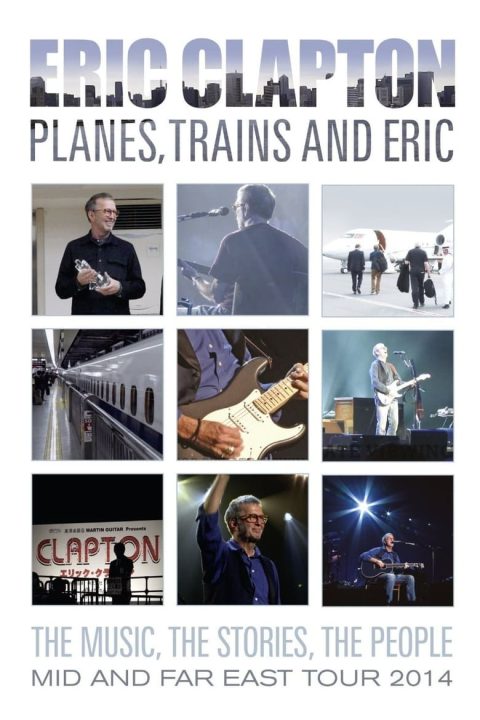 Plakát Eric Clapton - Planes, Trains and Eric