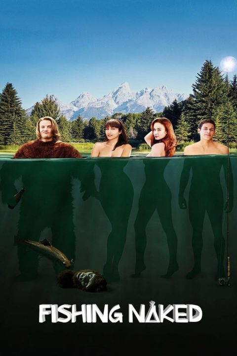 Plakát Fishing Naked