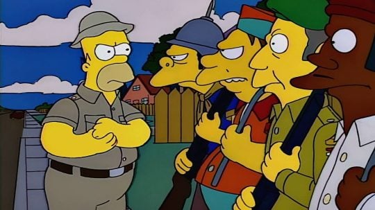 Simpsonovi - Homer strážcem zákona