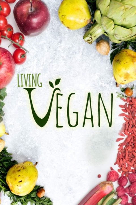 Plakát Living Vegan