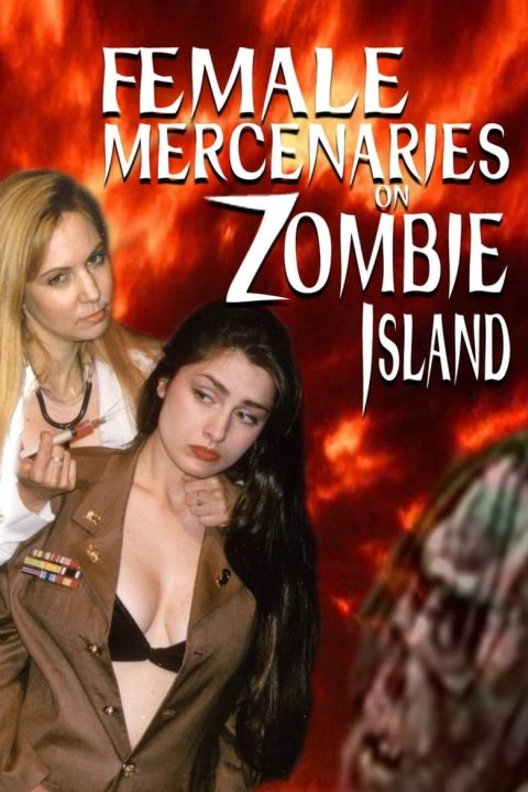 Plakát Female Mercenaries on Zombie Island