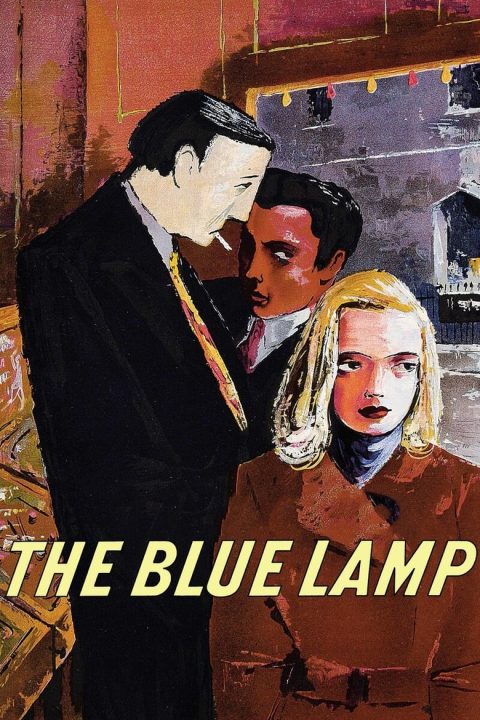 Plakát Modrá lampa