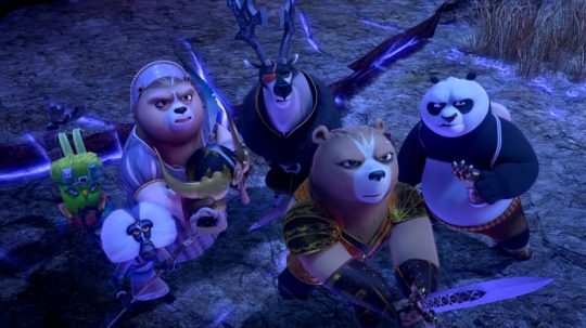 Kung Fu Panda: Dračí rytíř - Bitva o legendární zbraně, 2. část