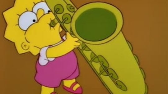 Simpsonovi - Lízin saxofon